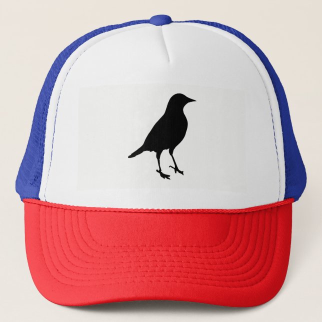Gorra De Camionero Bird Silhouette (Anverso)