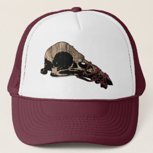 Gorra De Camionero Bird Skull