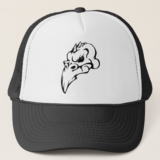Gorra De Camionero Bird Skull (Anverso)
