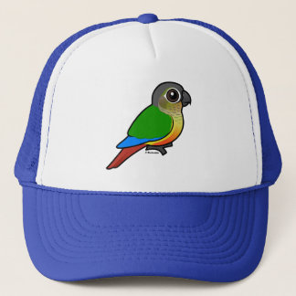 Gorra De Camionero Birdorable Amarillo-echó a un lado Conure