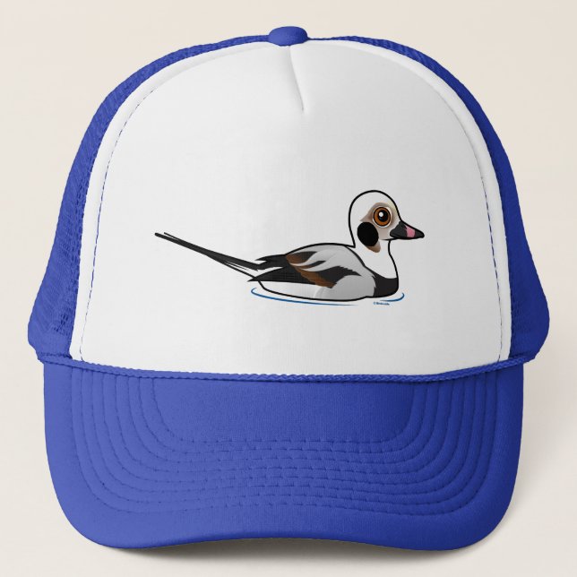 Gorra De Camionero Birdorable Largo-ató el pato (Anverso)
