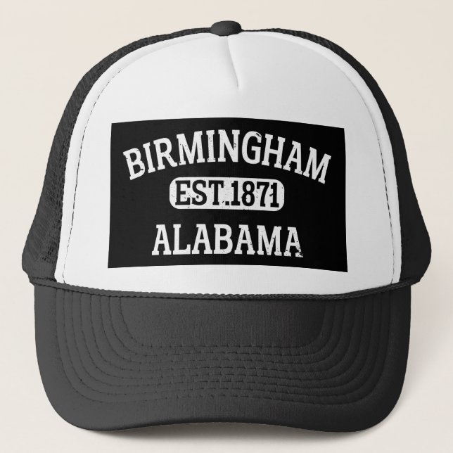 Gorra De Camionero Birmingham Alabama Antiguo (Anverso)