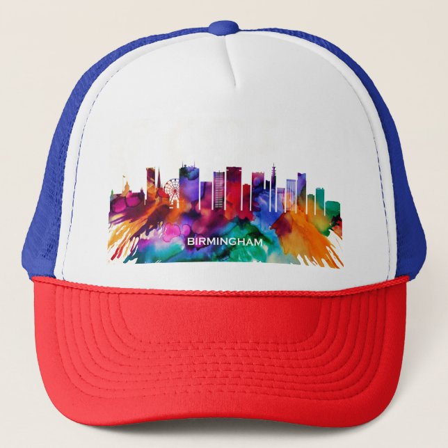Gorra De Camionero Birmingham Skyline (Anverso)