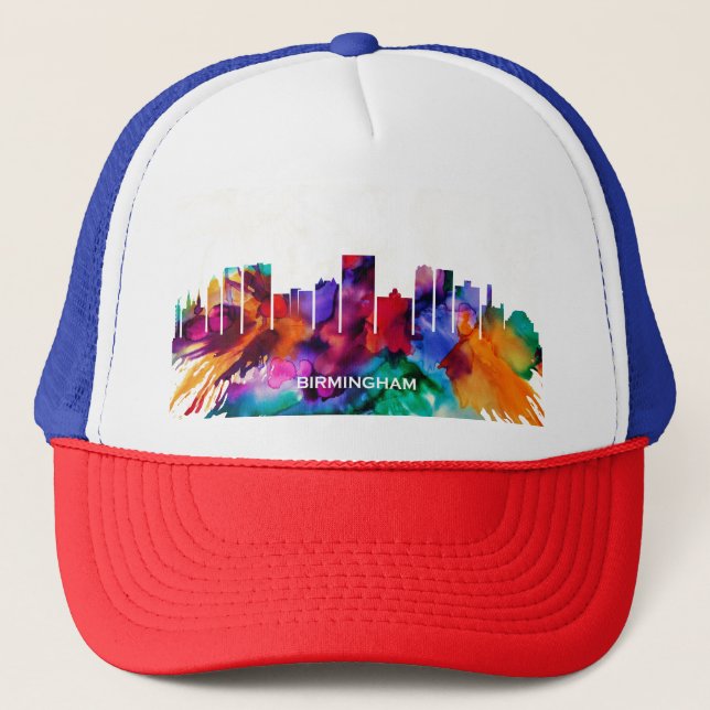 Gorra De Camionero Birmingham Skyline (Anverso)