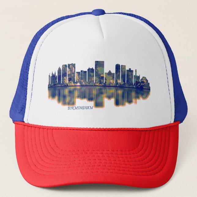 Gorra De Camionero Birmingham Skyline (Anverso)