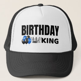 GORRA DE CAMIONERO BIRTHDAY KING