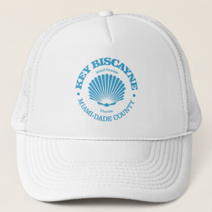 Gorra De Camionero Biscayne clave (concha marina)