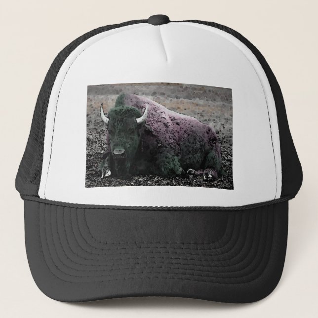 Gorra De Camionero Bison (Anverso)