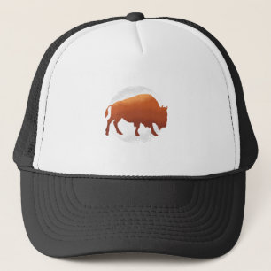 Gorra De Camionero Bison American National Mammal Buffalo