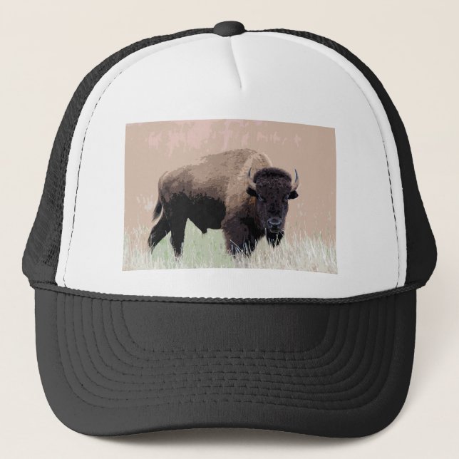 Gorra De Camionero Bison / Búfalo (Anverso)