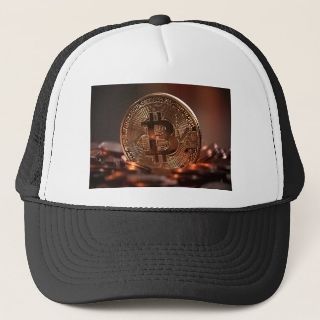 Gorra De Camionero Bitcoin (Anverso)