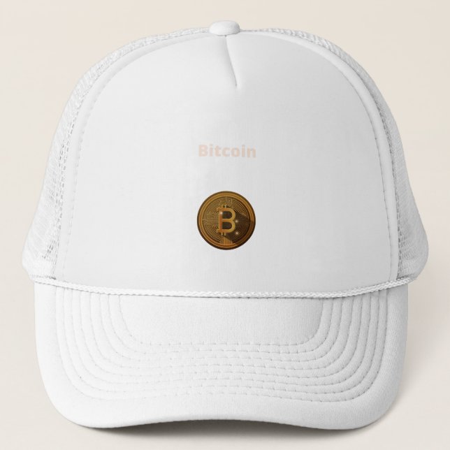 Gorra De Camionero bitcoína (Anverso)