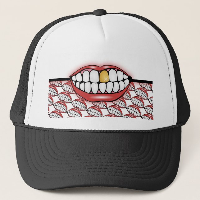 Gorra De Camionero Bite Me (Anverso)