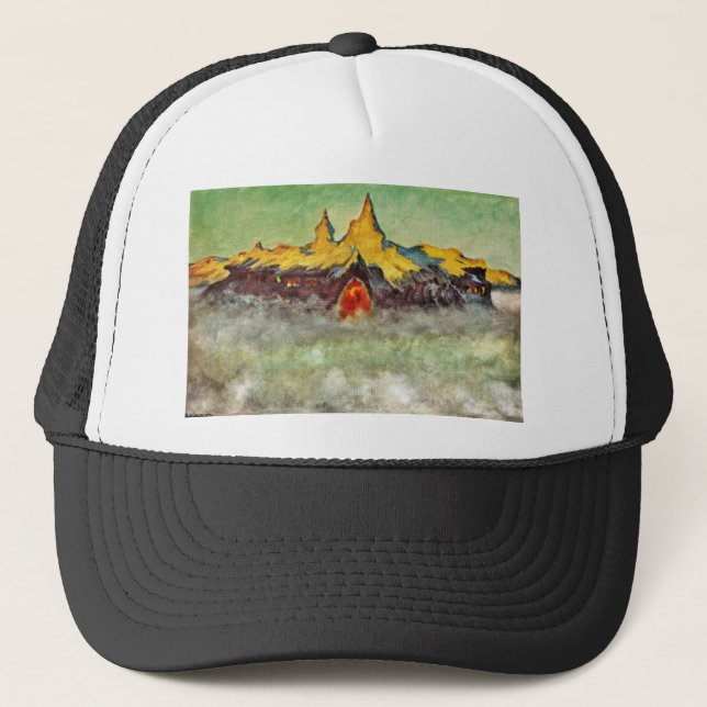 Gorra De Camionero Bjerg - Montaña Troll (Anverso)