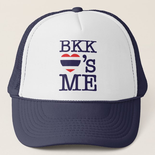 GORRA DE CAMIONERO BKK LOVE ES YO (Anverso)