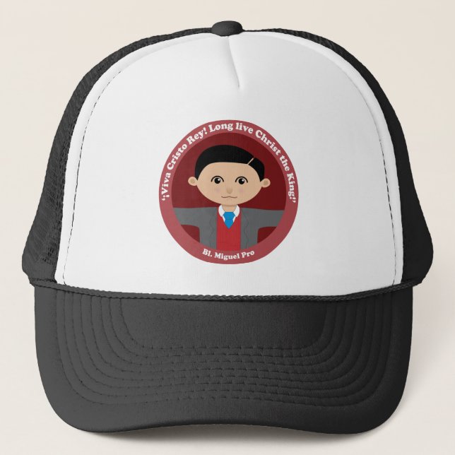 Gorra De Camionero Bl. Miguel Pro (Anverso)