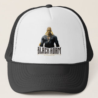 Gorra De Camionero Black Adam Character and Name Graphic