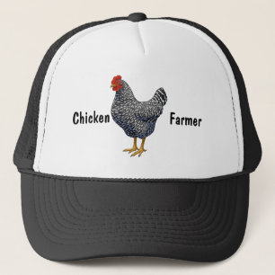 Gorra De Camionero Black Barred Plymouth Rock Hen