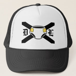 GORRA DE CAMIONERO BLACK DL FLAG TRUCKER HAT