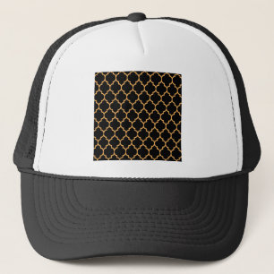 Gorra De Camionero Black Honeycomb