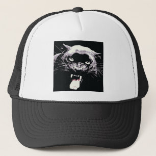 Gorra De Camionero Black Jaguar Panther