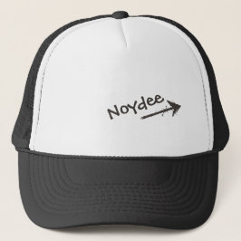 Gorra De Camionero Black Lettering and Arrow on your