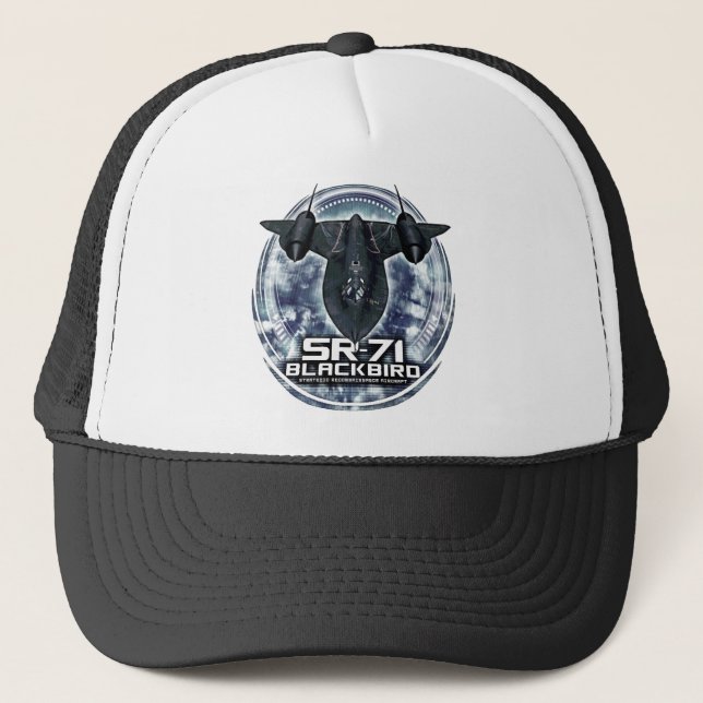 Gorra De Camionero Blackbird SR-71 (Anverso)