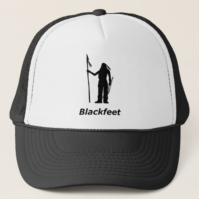 Gorra De Camionero Blackfoot indio (Anverso)