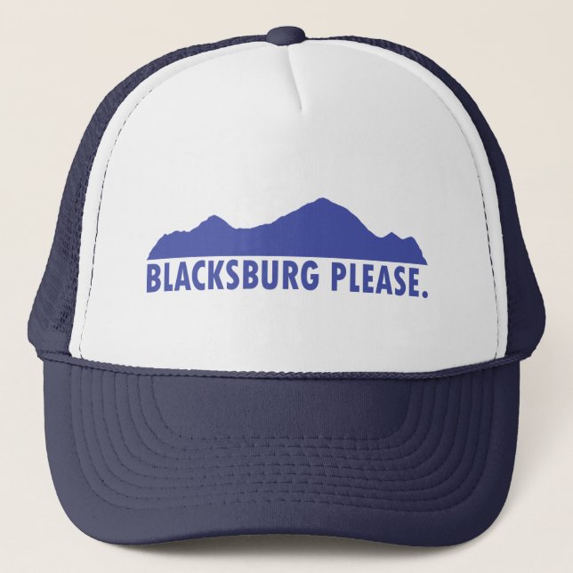 Gorra De Camionero Blacksburg Please (Anverso)