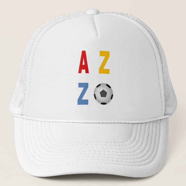Gorra de camionero blanca ARIZONA SPORT (Anverso)
