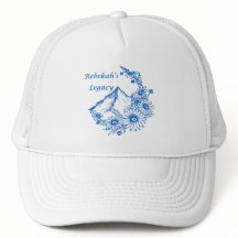 Gorra de camionero blanca Legacy de Rebekah