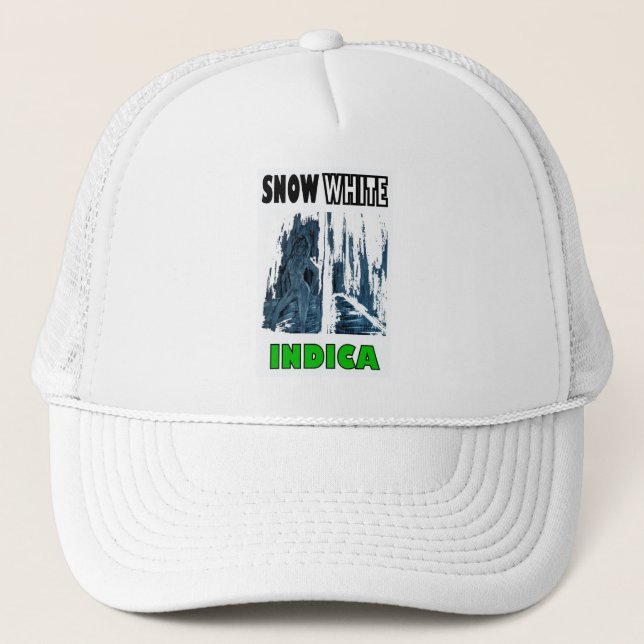 GORRA DE CAMIONERO BLANCA NIEVE INDICA (Anverso)
