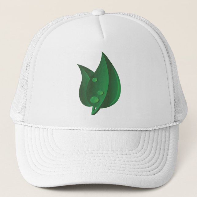 Gorra De Camionero Blanco de Beatfarm (Anverso)
