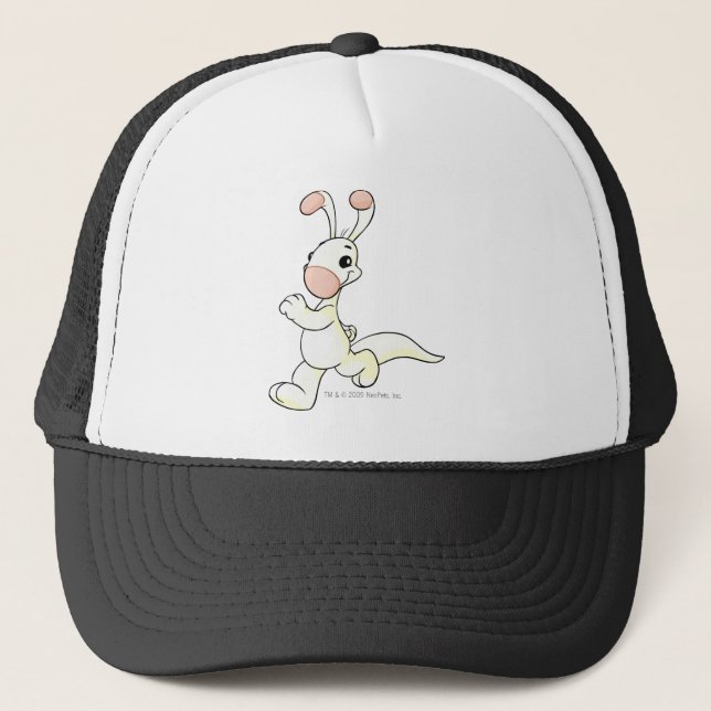 Gorra De Camionero Blanco de Blumaroo (Anverso)
