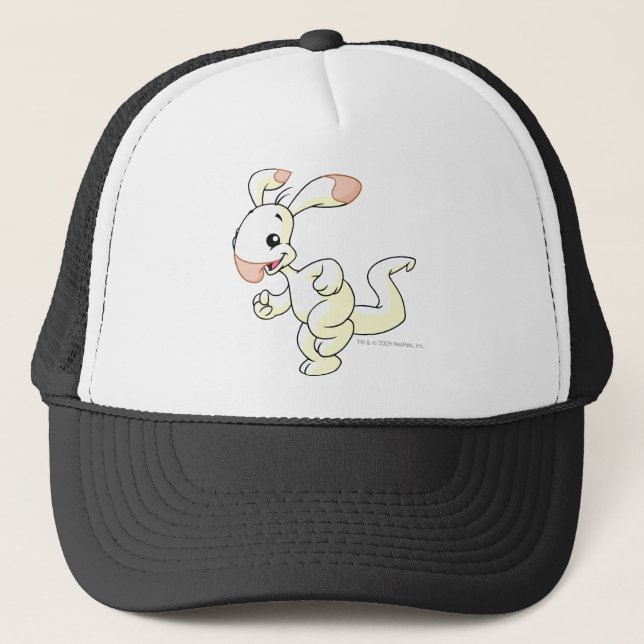 Gorra De Camionero Blanco de Blumaroo (Anverso)