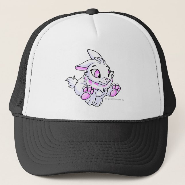 Gorra De Camionero Blanco de Cybunny (Anverso)