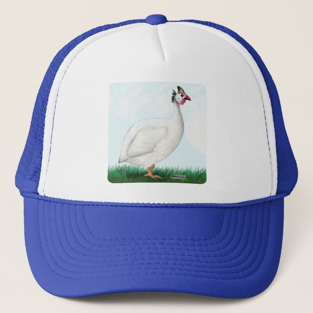 Gorra De Camionero Blanco de Guinea (Anverso)