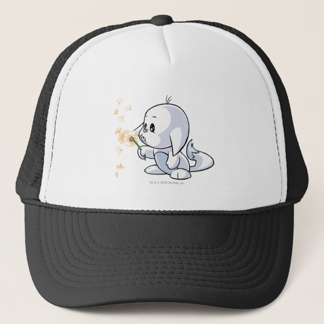 Gorra De Camionero Blanco de Kacheek (Anverso)
