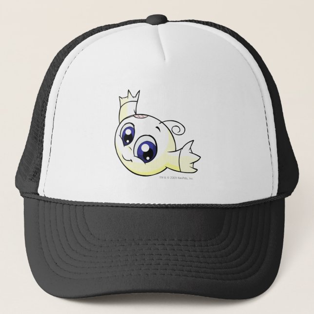 Gorra De Camionero Blanco de Kiko (Anverso)