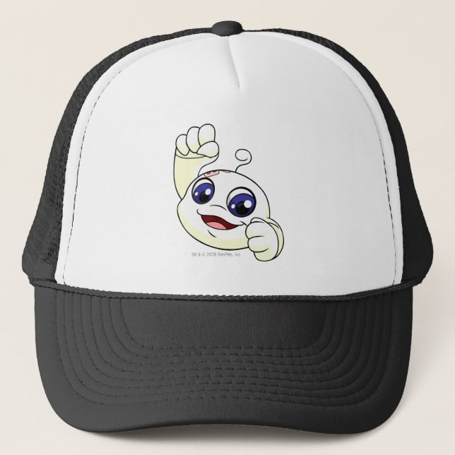 Gorra De Camionero Blanco de Kiko (Anverso)