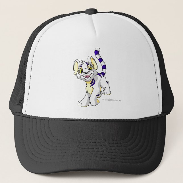 Gorra De Camionero Blanco de Kougra (Anverso)