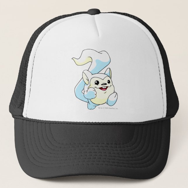 Gorra De Camionero Blanco de Meerca (Anverso)