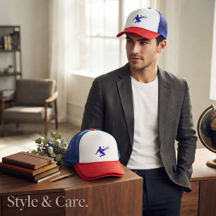 Gorra de camionero Blaze Horizon Vibrante estilo d