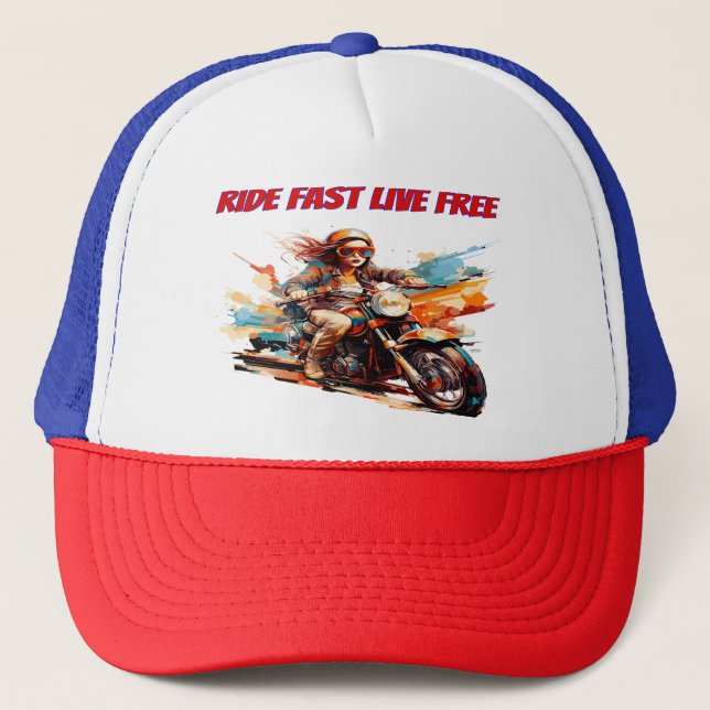 Gorra De Camionero Blaze Your Path (Anverso)