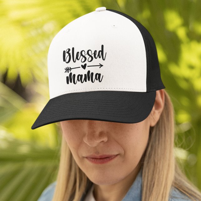 Gorra De Camionero Blessed Mama Cute Mom (Subido por el creador)