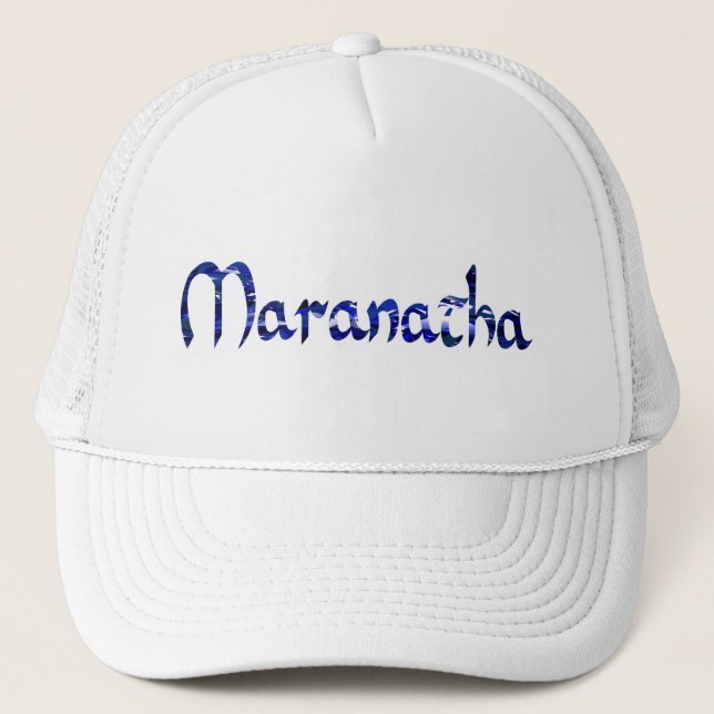Gorra De Camionero Bleu de Maranatha Effet (Anverso)