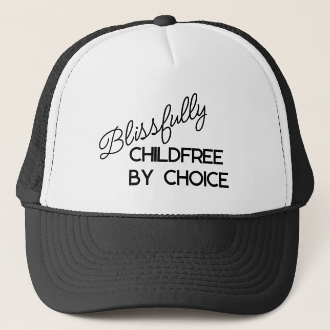 Gorra De Camionero Blissfully Chilfree by Choice (Anverso)