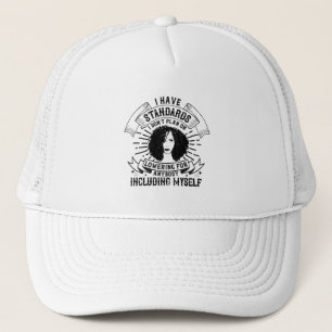 Gorra De Camionero BLM - Nunca disminuya sus estándares