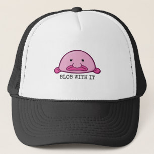 Gorra De Camionero Blob con ella / pez globo