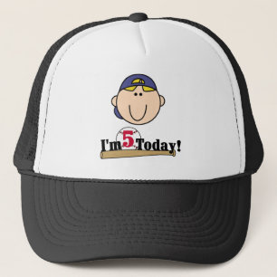 Gorra De Camionero Blond Boy Baseball 5º cumpleaños